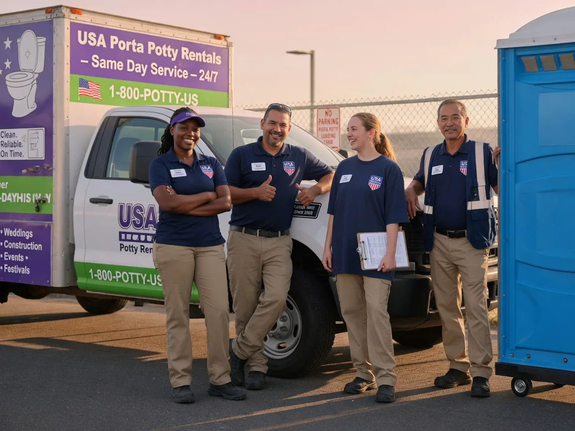 Porta Potty Rental company in Cove City, NC